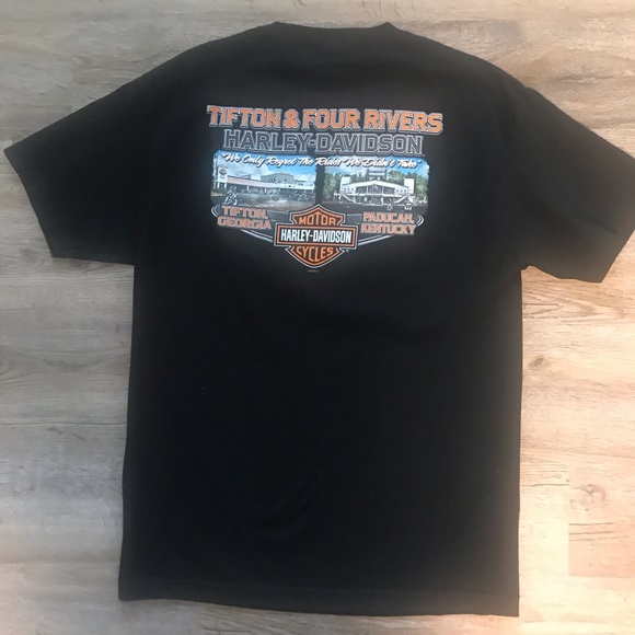 Harley Davidson screen print tee - Picture 5 of 6